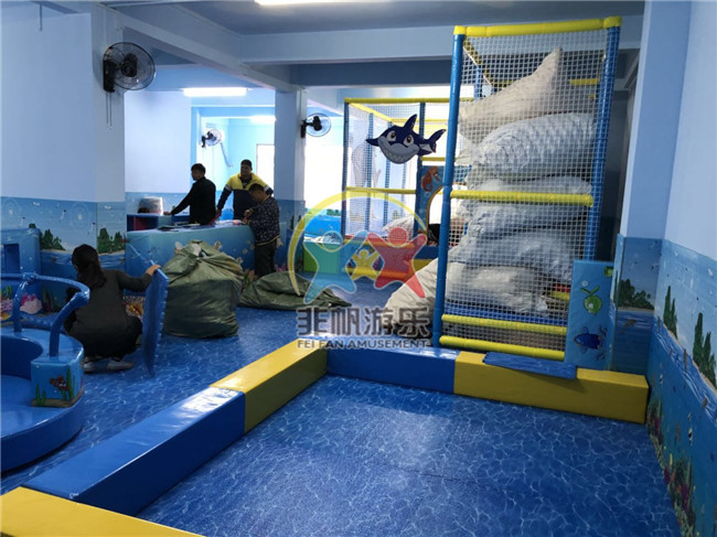 清遠州心鎮(zhèn)龍華大道15號兒童淘氣堡案例